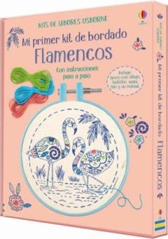 Flamencos: Mi Primer Kit De Bordado