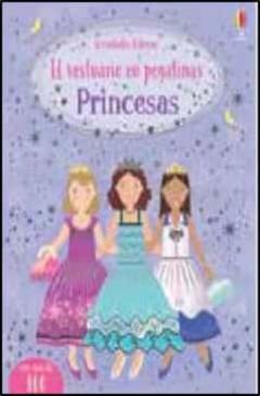 Princesas: El Vestuario En Pegatinas