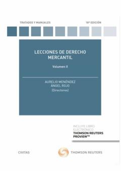 Civitas: Lecciones De Derecho Mercantil Volumen Ii (18ª Ed.)