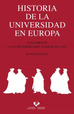Historia De La Universidad En Europa. Volumen Iv