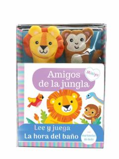 Amigos De La Jungla. Lee Y Juega. La Hora Del Baño