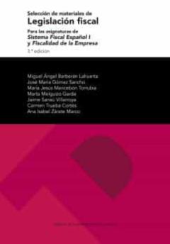 Libro, Audiolibro Ejercicios Y Cuestiones De Fiscalidad (3ª Edición) Para Las Asignaturas De Sistema Fiscal Español I Y Fiscalidad De La Empresa Ejercicios Y Cuestiones De Fiscalidad (3ª Edición) Para Las Asignaturas De Sistema Fiscal Español I Y Fiscalidad De La Empresa