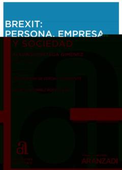 Brexit: Persona, Empresa Y Sociedad
