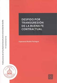 Libro, Audiolibro Despido Por Transgresión De La Buena Fe Contractual Despido Por Transgresión De La Buena Fe Contractual