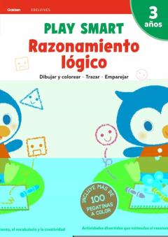Cuadernos Playsmart/Gakken: Razonamiento Lógico (3 Años)
