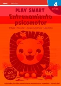 Cuadernos Playsmart/Gakken: Entrenamiento Psicomotor (4 Años)