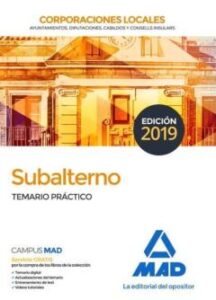 Subalterno Corporaciones Locales Temario Practico