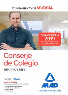 Conserje De Colegio Del Ayuntamiento De Murcia: Temario Y Test