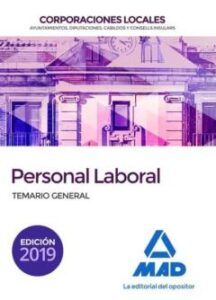 Personal Laboral De Corporaciones Locales: Temario General