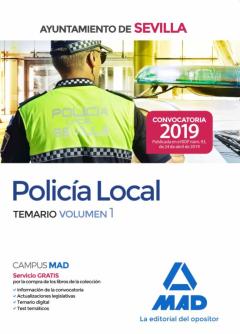 Policia Local Del Ayuntamiento De Sevilla. Temario (Vol. 1)