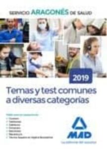 Temas Y Test Comunes A Diversas Categorías Del Servicio Aragonés De Salud