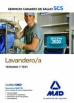 Lavandero/A Del Servicio Canario De Salud. Temario Y Test