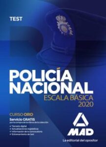 Policía Nacional Escala Básica. Test