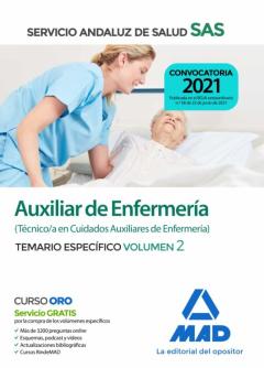 Libro, Audiolibro Auxiliar De Enfermeria Del Servicio Andaluz De Salud. Temario Especifico (Vol. 2) (4ª Ed.) Auxiliar De Enfermeria Del Servicio Andaluz De Salud. Temario Especifico (Vol. 2) (4ª Ed.)