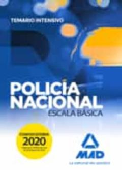 Libro, Audiolibro Policía Nacional Escala Básica. Temario Intensivo Policía Nacional Escala Básica. Temario Intensivo