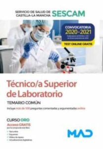 Técnico/A Superior De Laboratorio Del Servicio De Salud De Castilla-La Mancha (Sescam). Temario Común