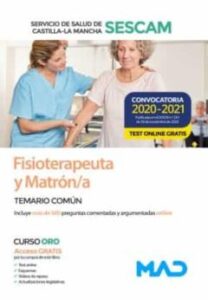 Fisioterapeuta Y Matrón/A Del Servicio De Salud De Castilla-La Mancha (Sescam). Temario Común