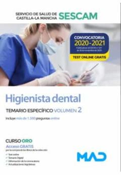 Higienista Dental. Servicio De Salud De Castilla-La Mancha (Sescam)