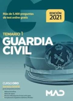 Guardia Civil. Temario Volumen 1