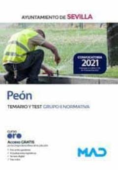 Peon Ayuntamiento De Sevilla Temario Y Test Grupo Ii (Normativa)