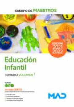 Cuerpo De Maestros. Educación Infantil. Temario Volumen 1 Vvaa en ...