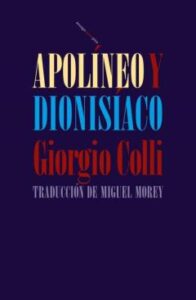 Apolíneo Y Dionisíaco