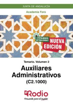Auxiliares Administrativos De La Junta De Andalucía. Volumen 2