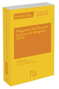 Manual Preguntas Test Examen Acceso A La Abogacía