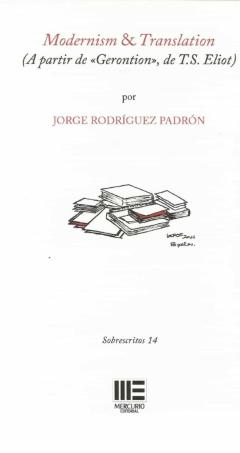 Libro, Audiolibro Modernism &Amp; Translation (A Partir De , De T.s. Eliot) Modernism &Amp; Translation (A Partir De , De T.s. Eliot)