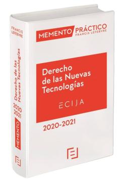 Memento Derecho De Las Nuevas Tecnologías 2020-2021