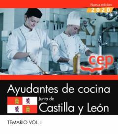 Ayudantes De Cocina. Junta De Castilla Y León. Temario Vol.i