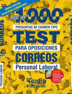 Libro, Audiolibro Mas De 1.000 Preguntas De Examen Tipo Test Para Oposiciones. Personal Laboral De Correos Y Telégrafos. 2020. Mas De 1.000 Preguntas De Examen Tipo Test Para Oposiciones. Personal Laboral De Correos Y Telégrafos. 2020.