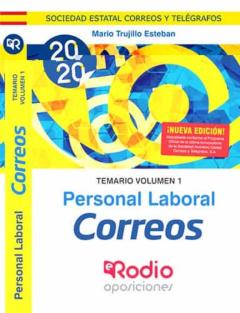 Libro, Audiolibro Personal Laboral De Correos Y Telégrafos. Temario (Vol. 1) 2020 Personal Laboral De Correos Y Telégrafos. Temario (Vol. 1) 2020