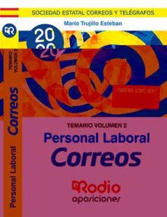 Libro, Audiolibro Personal Laboral De Correos Y Telégrafos. Temario (Vol. 2) 2020 Personal Laboral De Correos Y Telégrafos. Temario (Vol. 2) 2020