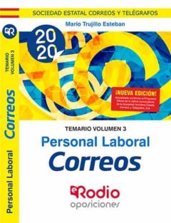 Libro, Audiolibro Personal Laboral De Correos Y Telegrafos. Temario (Vol. 3) 2020 Personal Laboral De Correos Y Telegrafos. Temario (Vol. 3) 2020