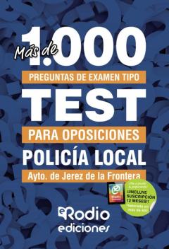 Libro, Audiolibro Mas De Mil Preguntas De Examen Tipo Test Para Oposiciones. Policia Local. Ayuntamiento De Jerez De La Frontera. Mas De Mil Preguntas De Examen Tipo Test Para Oposiciones. Policia Local. Ayuntamiento De Jerez De La Frontera.