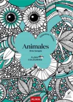 Libro, Audiolibro Animales (Flow Colouring) Animales (Flow Colouring)