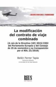 La Modificación Del Contrato De Viaje Combinado