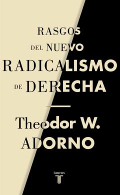 Libro, Audiolibro Rasgos Del Nuevo Radicalismo De Derecha Rasgos Del Nuevo Radicalismo De Derecha