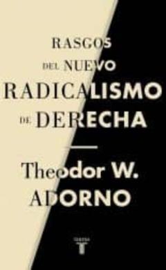 Libro, Audiolibro Rasgos Del Nuevo Radicalismo De Derecha Rasgos Del Nuevo Radicalismo De Derecha