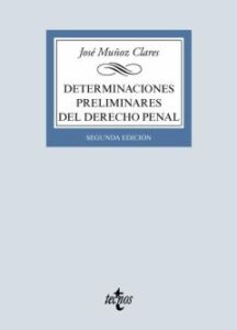 Determinaciones Preliminares Del Derecho Penal