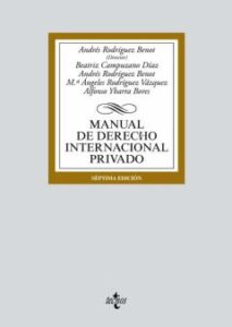 Manual De Derecho Internacional Privado