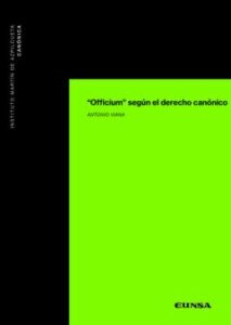 Officium Segun El Derecho Canonico