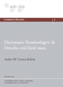 Diccionario Terminologico De Dercho Civil Foral Vasco