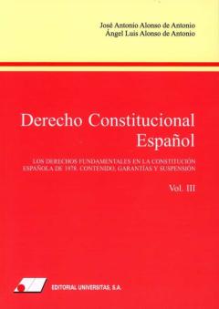 Libro, Audiolibro Derecho Constitucional Español Vol. Iii Derecho Constitucional Español Vol. Iii