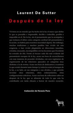 Despues De La Ley