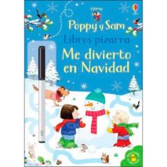 Libro, Audiolibro Poppy Y Sam Me Divierto En Navidad: Libros Pizarra Poppy Y Sam Me Divierto En Navidad: Libros Pizarra