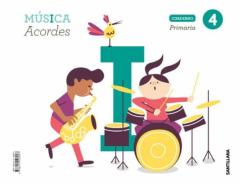 Libro, Audiolibro Musica 4º Educacion Primaria Serie Acordes Cuaderno Ed 2019 Cast. Musica 4º Educacion Primaria Serie Acordes Cuaderno Ed 2019 Cast.