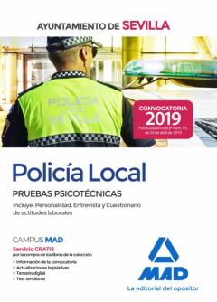 Policia Local Del Ayuntamiento De Sevilla. Pruebas Psicotecnicas. Pruebas Psicotecnicas