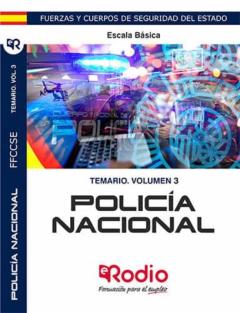 Policia Nacional Escala Basica: Temario (Vol. 3) 2019